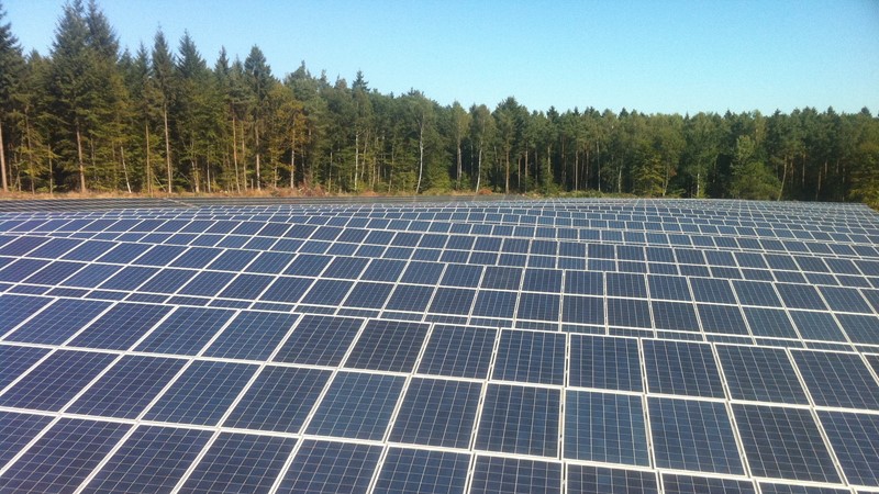 Solarpark 55483 Dickenschied Bannholz Energie-Kooperation W.Buschbaum