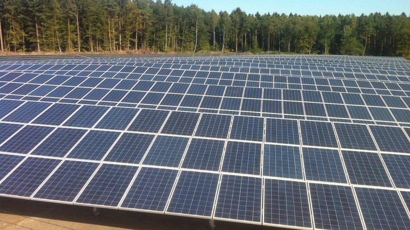 Solarpark 55483 Dickenschied Bannholz Energie-Kooperation W.Buschbaum