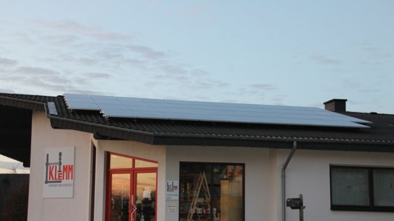 PV-Anlage Schreinerei Klemm 55469 Simmern